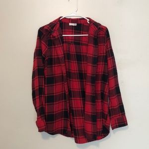 Plaid button up shirt